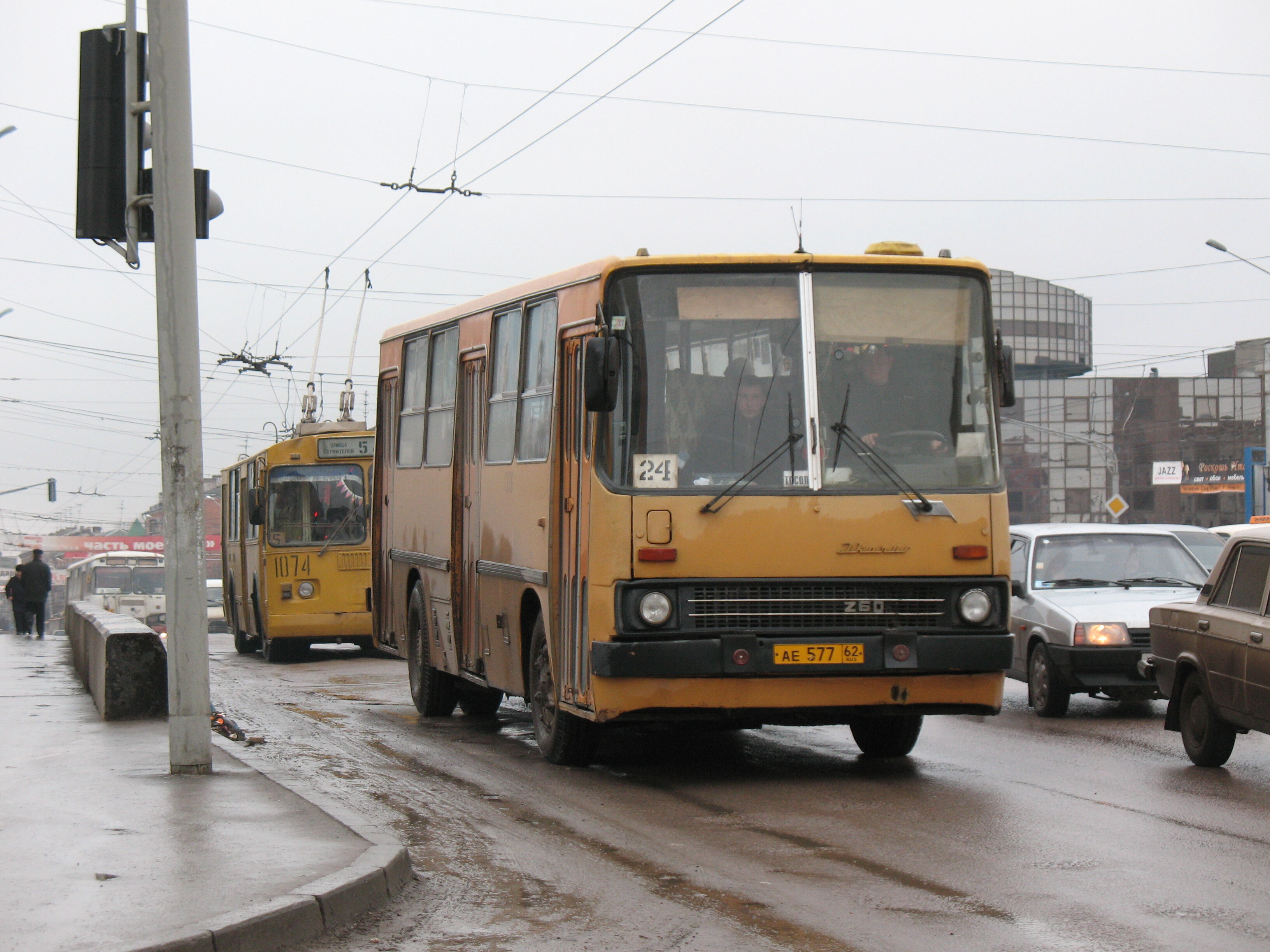 Городской автобус Ikarus 260.37 АЕ 577 62 ex-Kolomna